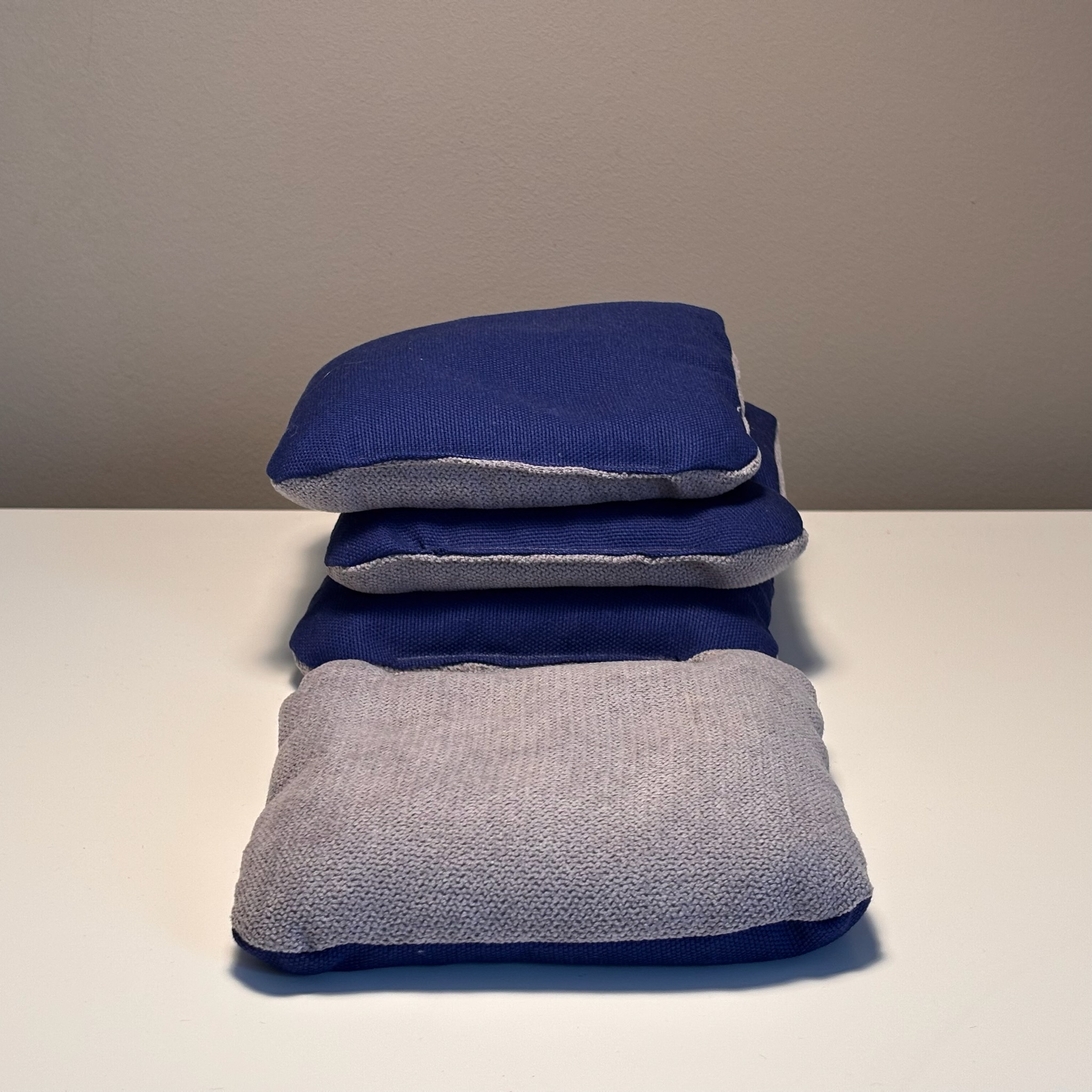ProBag Carpet BlueGray Cornhole Wurfsäcke Set 4 Stück - Granulat Füllung – Bild 2