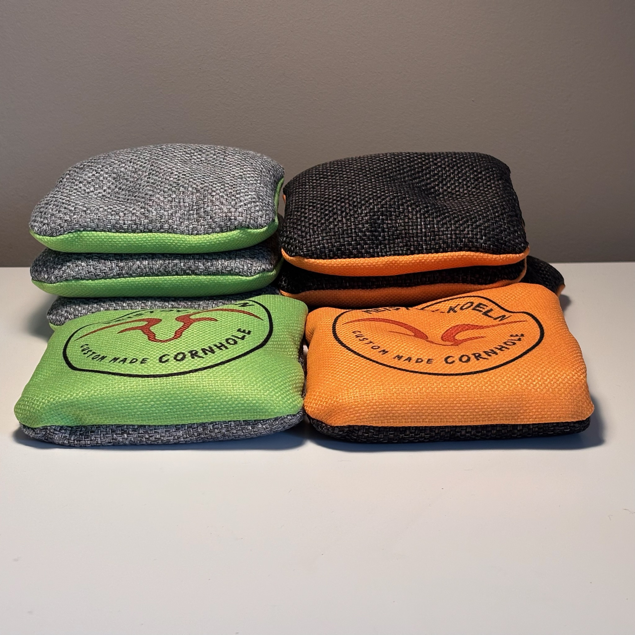 ProBag MeisToy orange Cornhole Wurfsäcke Set 4 Stück - Granulat Füllung – Bild 5